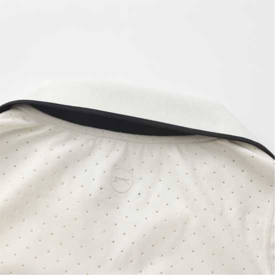 Slazenger Women's Sleeveless Polo Neck Performance Vest White 