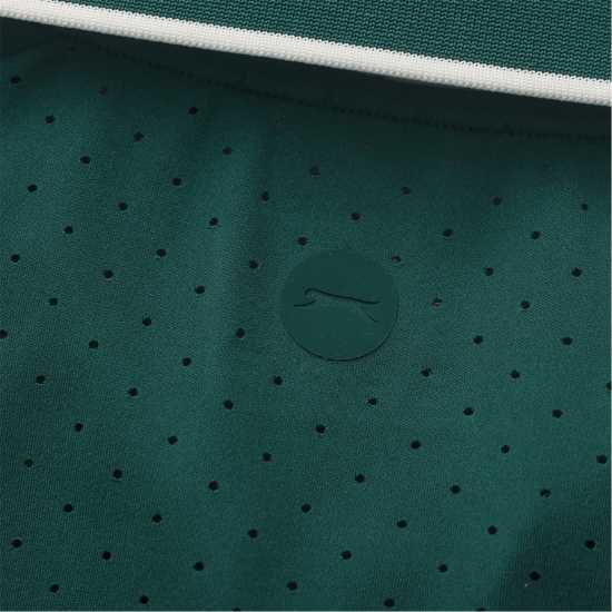 Slazenger Women's Sleeveless Polo Neck Performance Vest Green 