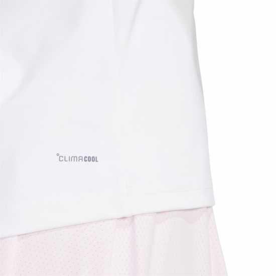 Бадминтон Adidas Club 3-Stripes Tennis Climacool T-Shirt Womens Бяло Adidas Club 3-Stripes Tennis Climacool T-Shirt Womens Бяло Бадминтон