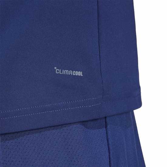 Adidas Club 3-Stripes Tennis Climacool T-Shirt Womens Тъмно синьо Бадминтон