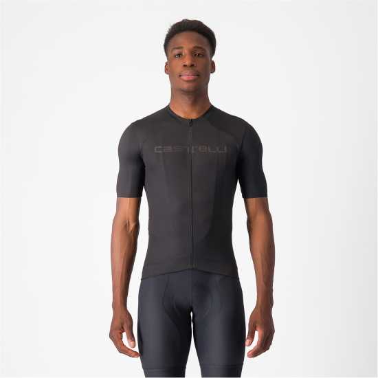 Мъжки тениски и фланелки Castelli Prologo Lite Jersey Светло черно Castelli Prologo Lite Jersey Светло черно Мъжки тениски и фланелки