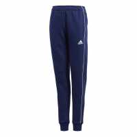Adidas Core 18 Sweat Pants Junior Blue/White Детски долнища за бягане