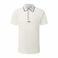 Slazenger Блуза С Яка Men's Tennis Short Sleeve Performance Polo Shirt White 