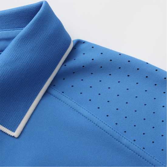 Slazenger Блуза С Яка Men's Tennis Short Sleeve Performance Polo Shirt Blue 