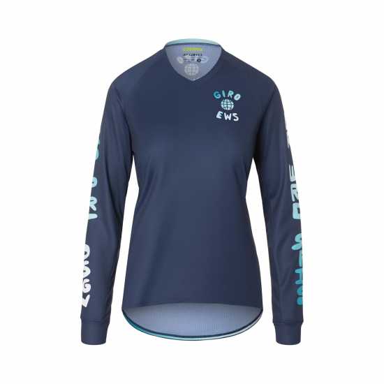 Giro Enduro World Series Womens Roust Long Sleeve Mtb Jersey Giro Enduro World Series Womens Roust Long Sleeve Mtb Jersey