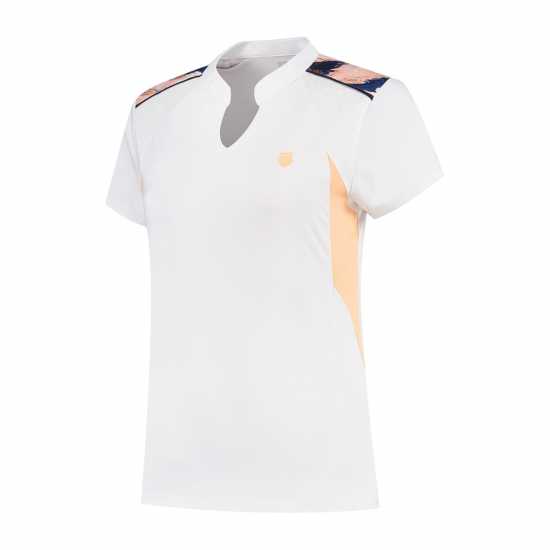 K Swiss Hypcourt Advantage 3 T-Shirt Womens Бяло Бадминтон