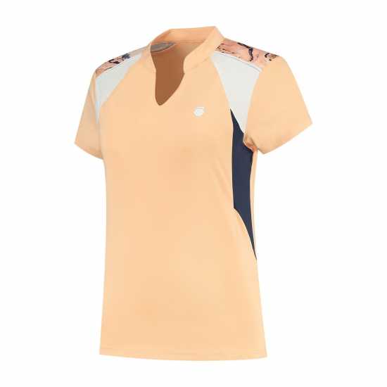 Бадминтон K Swiss Hypcourt Advantage 3 T-Shirt Womens Прасковен пух K Swiss Hypcourt Advantage 3 T-Shirt Womens Прасковен пух Бадминтон