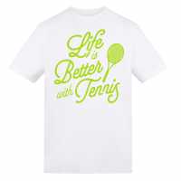 Awd Adults Printed Tennis Tee Better Awd Adults Printed Tennis Tee Better