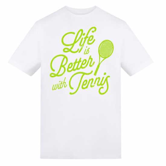 Awd Adults Printed Tennis Tee Better 