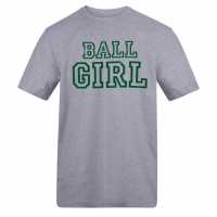 Awd Adults Printed Tennis Tee Ball Girl Awd Adults Printed Tennis Tee Ball Girl