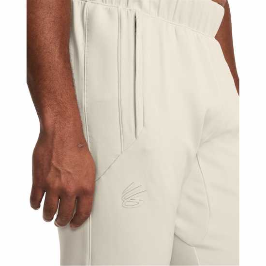 Under Armour Мъжко Спортно Долнище Curry Playable Knitted Jogging Bottoms Mens Връхно бяло Мъжки спортни екипи в две части