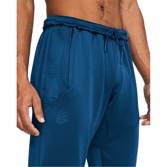 Under Armour Мъжко Спортно Долнище Curry Playable Knitted Jogging Bottoms Mens Синьо Мъжки спортни екипи в две части