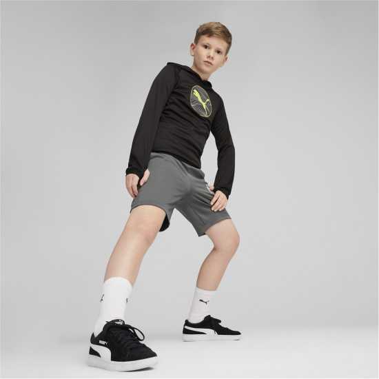 Puma Active Sports Poly Hoodie B Hoody Unisex Kids Черно Пума Детски суитчъри и блузи с качулки