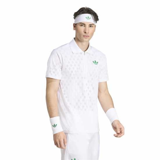 Adidas Мъжка Тениска С Яка Climacool+ Freelift Pro Tennis Polo Shirt Mens  Мъжки тениски и фланелки