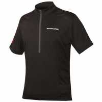 Endura Hummvee Short Sleeve Jersey Black Мъжки ризи