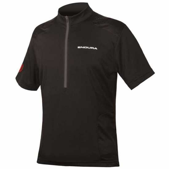 Endura Hummvee Short Sleeve Jersey Черно Мъжки тениски и фланелки