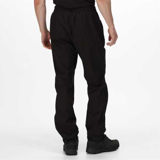 Regatta Highton Waterproof Overtrouser (Regular) Black Мъжко водонепромокаемо облекло