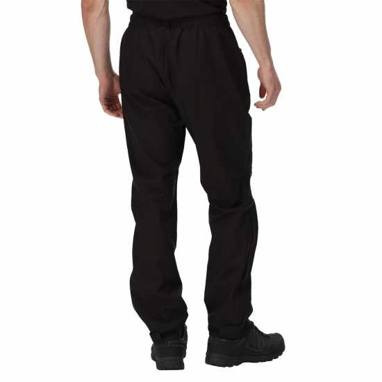 Regatta Highton Waterproof Overtrouser (Regular) Black Мъжко водонепромокаемо облекло