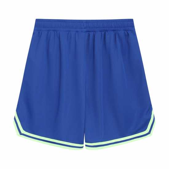 Everlast Basketball Short Juniors Синьо/Зелено Детски къси панталони