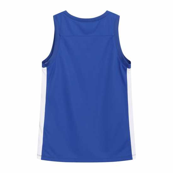 Детски потници Everlast Basketball Performance Vests Juniors Синьо/Бяло Everlast Basketball Performance Vests Juniors Синьо/Бяло Детски потници