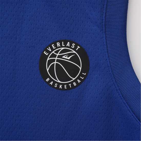Детски потници Everlast Basketball Performance Vests Juniors Синьо/Бяло Everlast Basketball Performance Vests Juniors Синьо/Бяло Детски потници