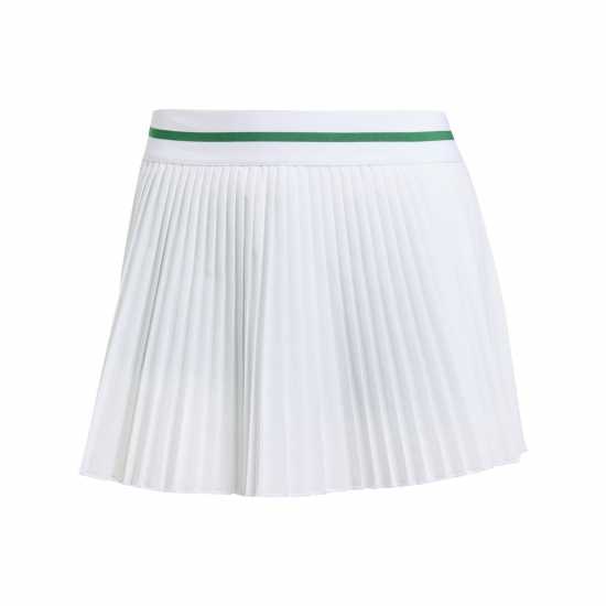 Adidas Wimbledon Pleated Skort Womens White Дамски къси панталони