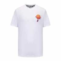Everlast Short Sleeve Performance T-Shirts Mens Бяло Мъжки тениски и фланелки