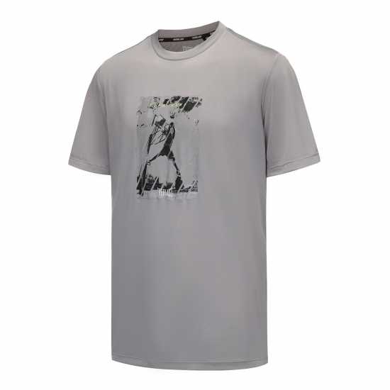 Everlast Short Sleeve Performance T-Shirts Mens Сиво Мъжки тениски и фланелки