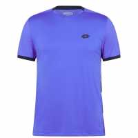 Lotto Мъжка Риза Us Open Top Ten T-Shirt Mens Amparo Blue Мъжки ризи