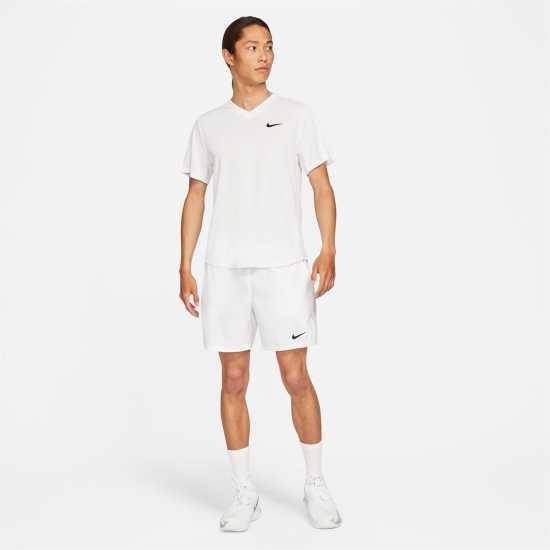 Nike Мъжка Риза Court Victory Tennis Shirt Mens Бяло Мъжки тениски и фланелки