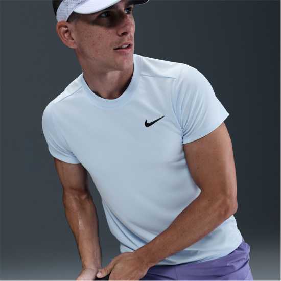 Мъжки тениски и фланелки Nike Мъжка Риза Court Victory Tennis Shirt Mens Blue/Black Nike Мъжка Риза Court Victory Tennis Shirt Mens Blue/Black Мъжки тениски и фланелки