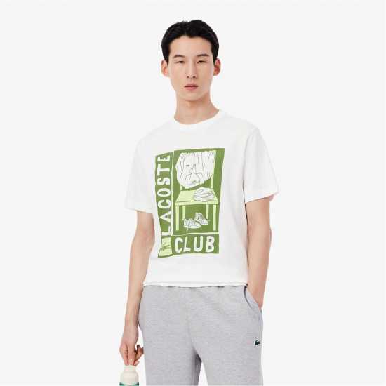 Lacoste Тениска С Лого Logo Tee Sn62  