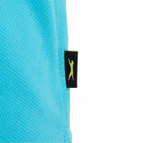 Slazenger Court Polo Mens Акварис Мъжки тениски и фланелки