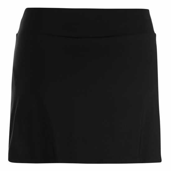 Slazenger Court Skort Womens Black Дамски къси панталони