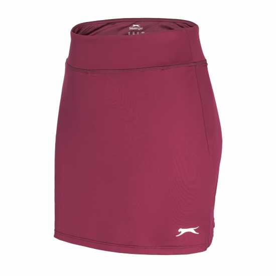 Slazenger Court Skort Womens Бордово Дамски къси панталони