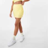 Slazenger Дамска Пола-Шорти Court Skort Ladies Yellow Дамски къси панталони