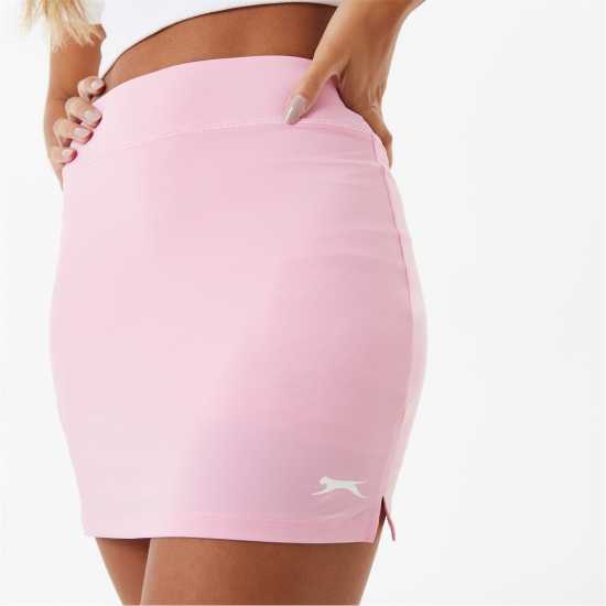 Slazenger Court Skort Womens Pink Дамски къси панталони