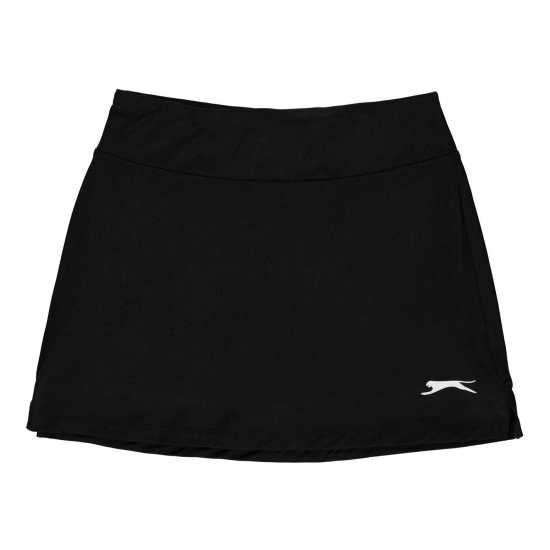 Slazenger Court Skort Junior Черно Детски къси панталони