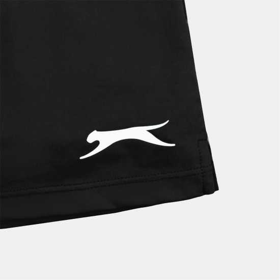 Slazenger Court Skort Junior Черно Детски къси панталони