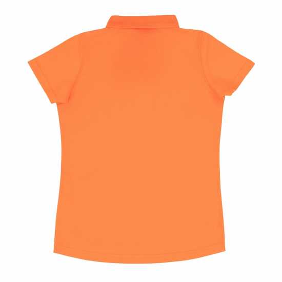Slazenger Детска Блуза С Яка Court Polo Shirt Junior Оранжево Детски тениски тип поло
