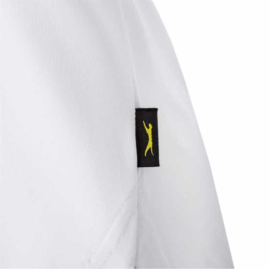 Slazenger Дамска Блуза С Яка Court Polo Shirt Ladies  - Дамски тениски с яка