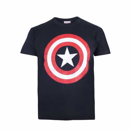 Marvel Comics Captain America T-Shirt Cpt America - Детски тениски и фланелки