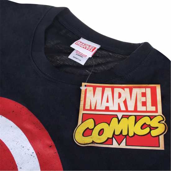 Marvel Comics Captain America T-Shirt  - Детски тениски и фланелки