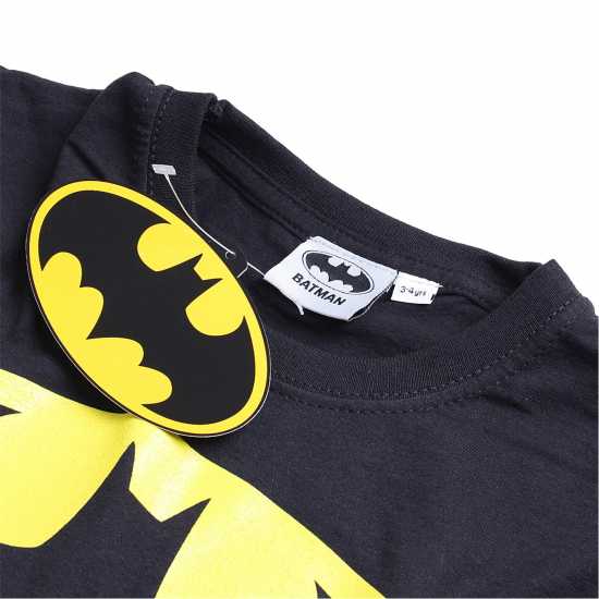 Детски тениски и фланелки Character Dc Comics Comics Logo T-Shirt Бетмен Character Dc Comics Comics Logo T-Shirt Бетмен Детски тениски и фланелки