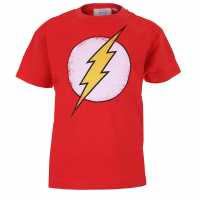 Character Dc Comics Comics Logo T-Shirt The Flash Детски тениски и фланелки