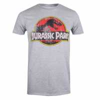 Jurassic Park T-Shirt Grey Мъжки ризи