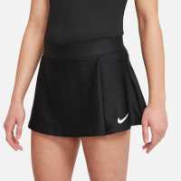 Nike Court Victory Big Kids Tennis Skirt Girls Black/White Детски поли и рокли