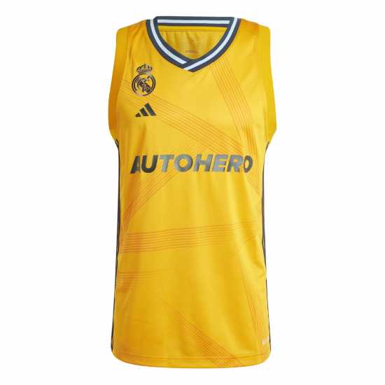 Adidas Real Madrid Basketball Shirt 2024 2025 Mens  