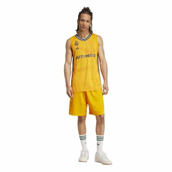Adidas Real Madrid Basketball Shirt 2024 2025 Mens  