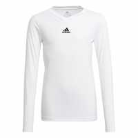 Adidas Team Base Tee Juniors White Детски основен слой дрехи